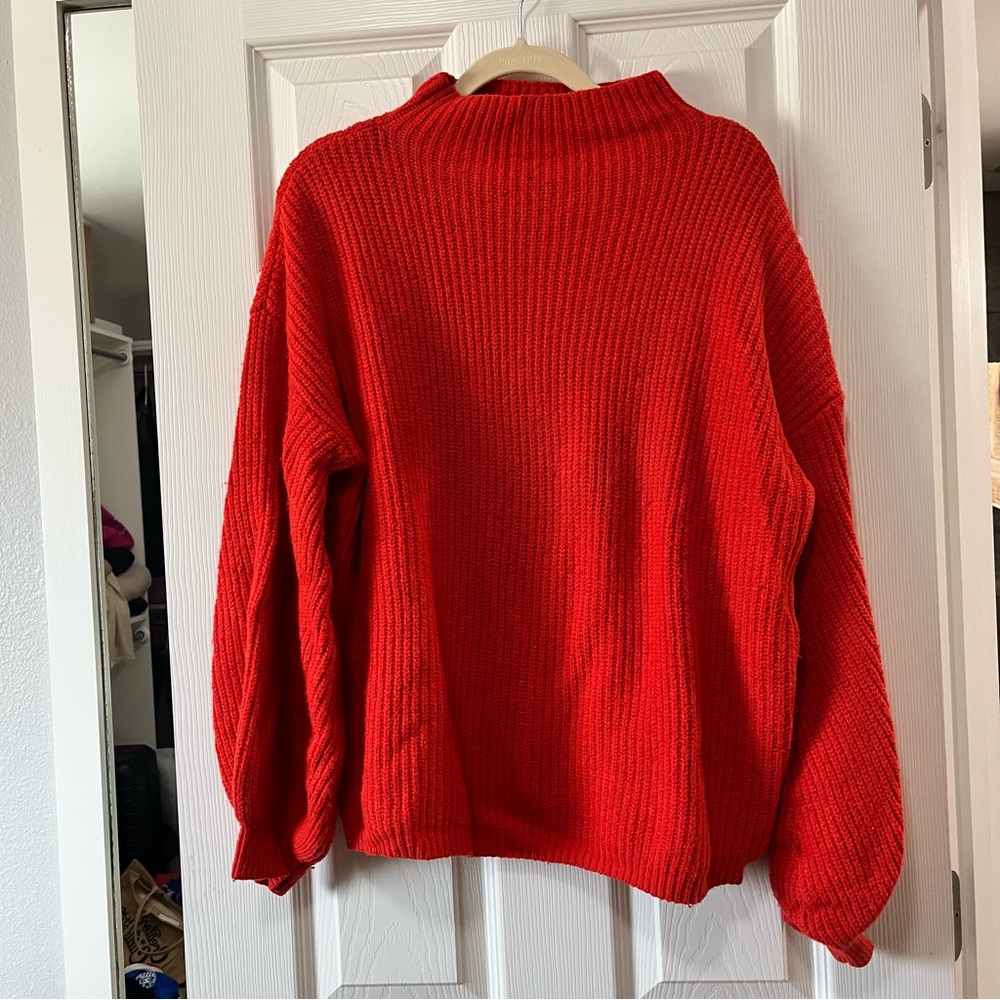 A New Day Red Sweater